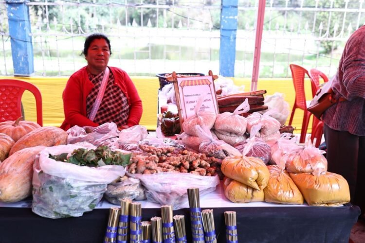 Farmers showcase fresh local produce at March market