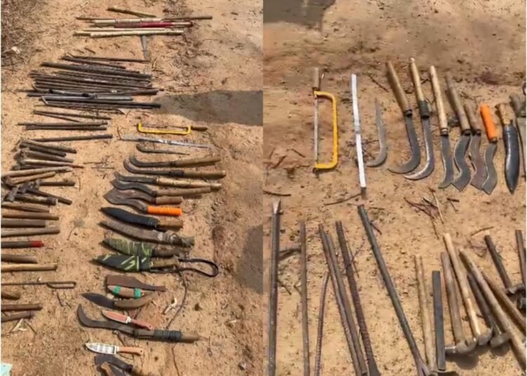 Police seize cache of weapons, make arrests in WGH