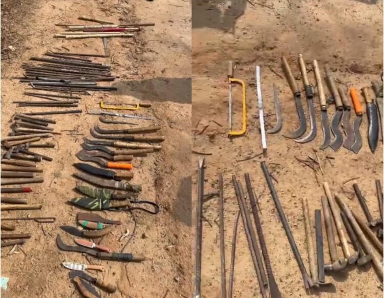 Police seize cache of weapons, make arrests in WGH