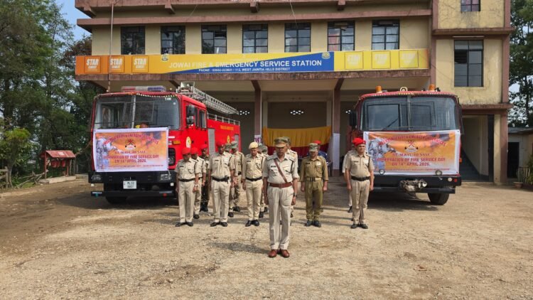 Fire Service Day observed in West Jaintia Hills