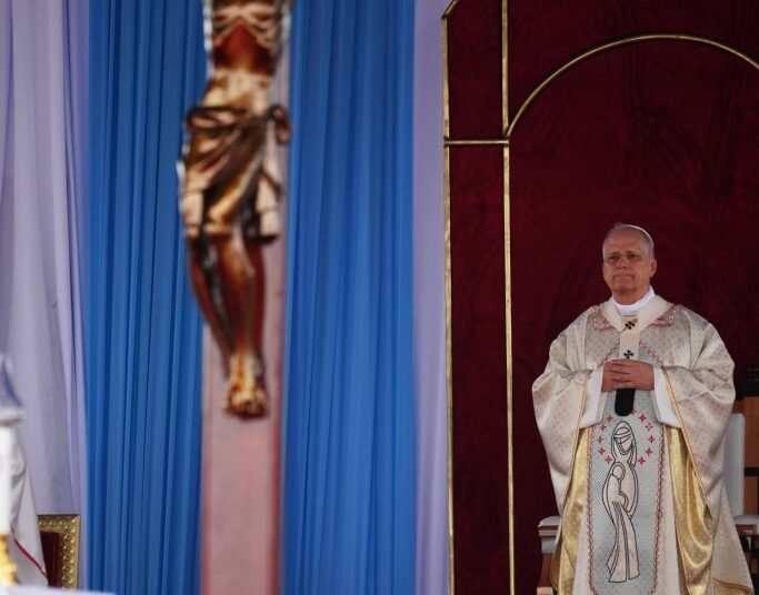 Pope Leo XIV says ‘not in my interest at all’ to debate Trump but will keep preaching peace