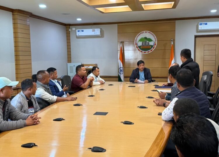 CM addresses key issues in Jaiñtia Hills