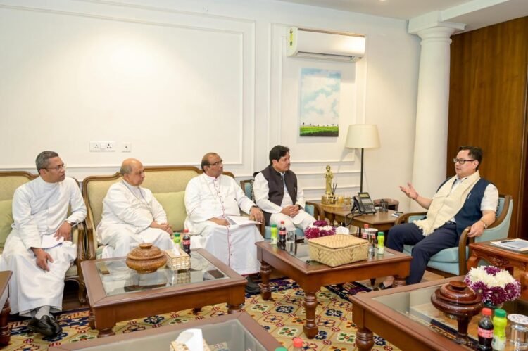 CM puts Church concerns over FCRA amendment to Rijiju