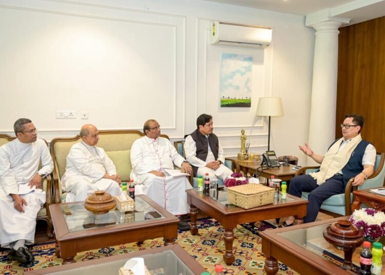 CM puts Church concerns over FCRA amendment to Rijiju