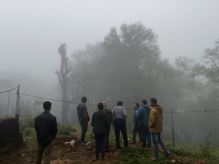 Inspection carried out for Doppler Weather Radar installation in Tura