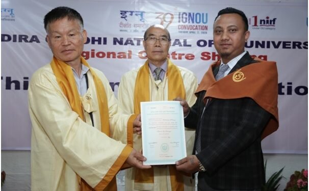 1,313 candidates graduate from IGNOU RC Shillong