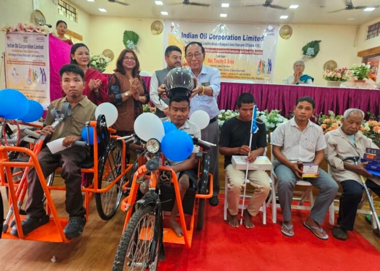 584 beneficiaries receive assistive devices in North Garo Hills
