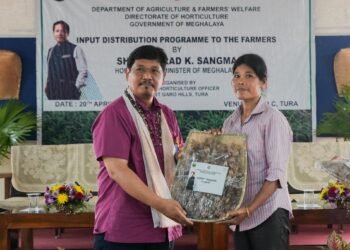 Input distribution programme held for farmers in Tura