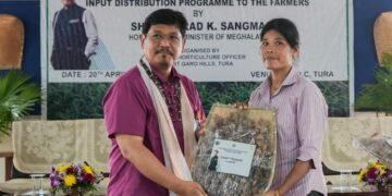 Input distribution programme held for farmers in Tura