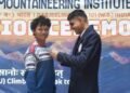 Kyrmenskhem Lyngdoh secures first position in mountaineering course