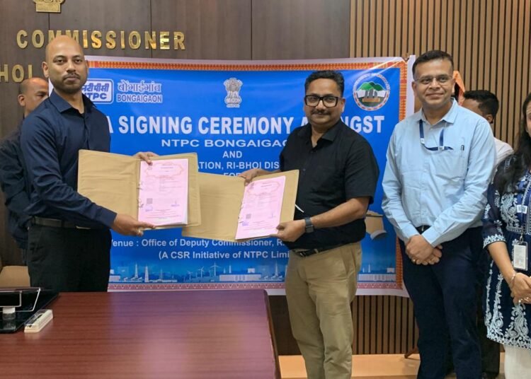 Ri Bhoi & NTPC to set up STEM labs in 27 Govt schools