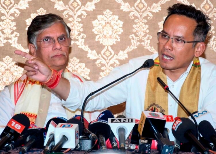 Swear on Bhagavad Gita: Gogoi dares Assam CM Himanta to deny wife’s multiple passports, assets