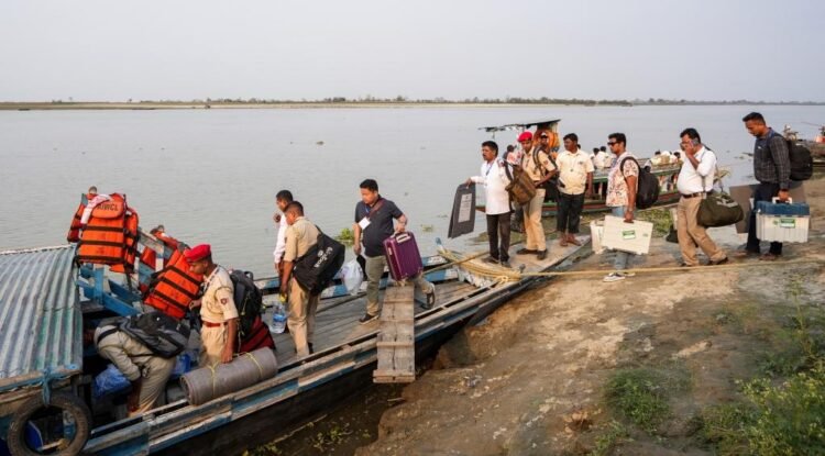Assam gears up for polling with 722 candidates in fray; 1.5 lakh security personnel deployed