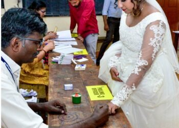 Record voter turnout in Assembly polls: 85 pc in Assam, 89 pc in Puducherry