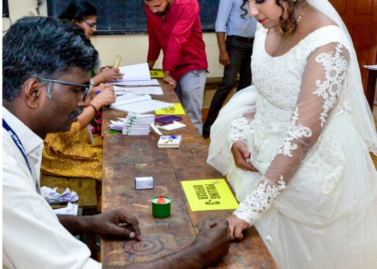 Record voter turnout in Assembly polls: 85 pc in Assam, 89 pc in Puducherry