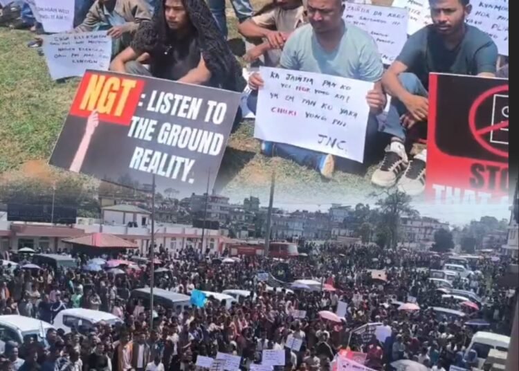 Thousands rally for coal in Khliehriat