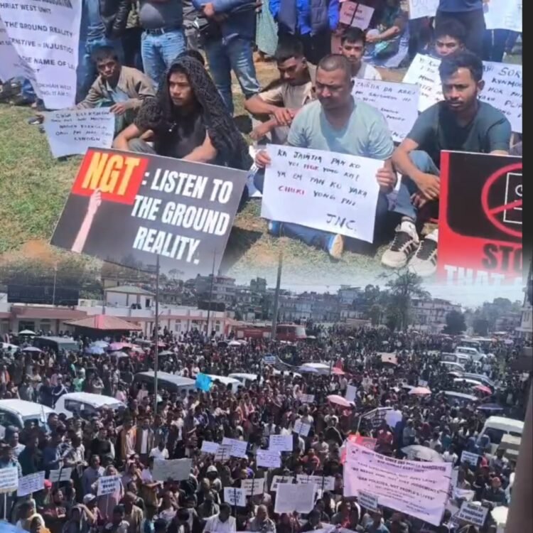 Thousands rally for coal in Khliehriat