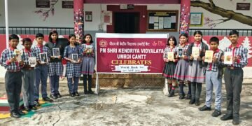 KV Umroi Cantt celebrates World Book Day