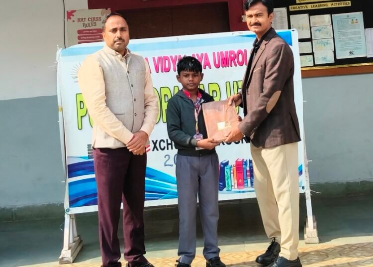 KV Umroi hosts book exchange programme