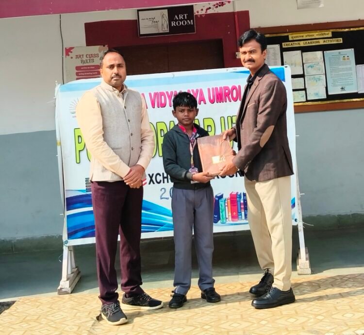 KV Umroi hosts book exchange programme