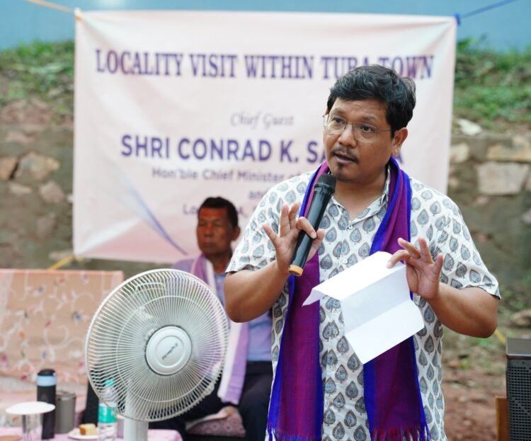 CM lays ₹150 cr devpt project, interacts with community in Tura