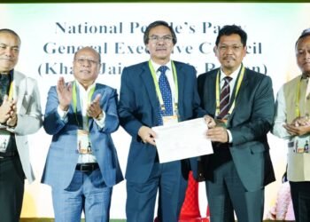 NPP confirms KAS president as Shillong Lok Sabha candidate