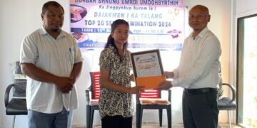 Umroi Umdohbyrthih village celebrates a young star