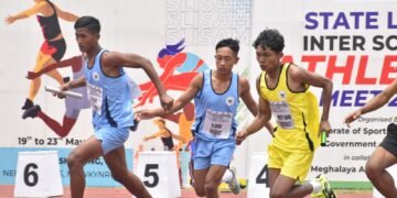 East Khasi Hills in command going into final day of State Athletic Meet