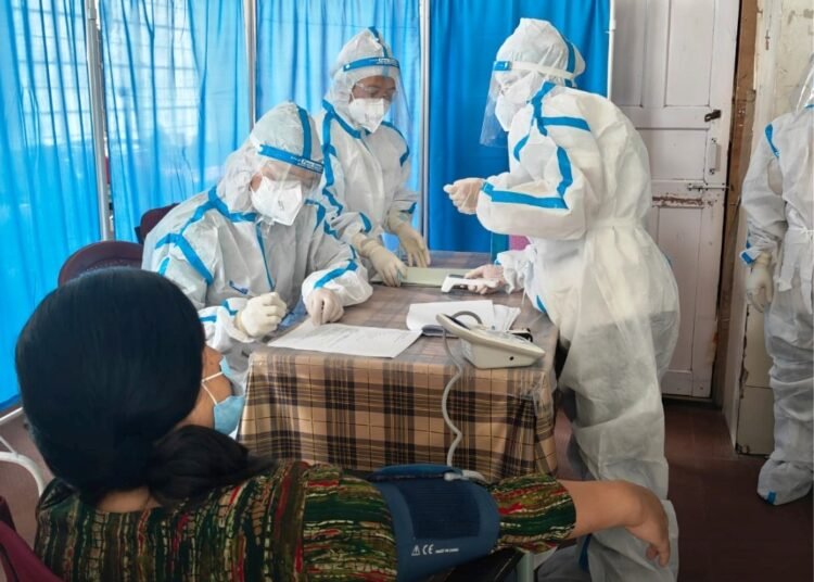 Ebola mock drill conducted in Shillong Civil Hospital