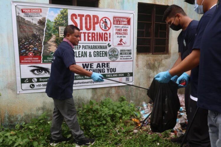 ‘Green Force’ launched to make Patharkhmah clean and litter-free