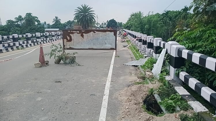 Heavy vehicles banned from using bridge along Garobadha-Dalu road