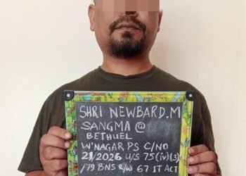 Man arrested for uploading obscene contents on social media