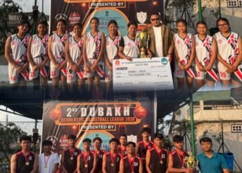 Shillong Commerce College & St Mary’s win 2nd DUBAKH Scholastic Basketball League 2026