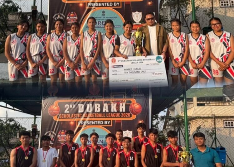 Shillong Commerce College & St Mary’s win 2nd DUBAKH Scholastic Basketball League 2026