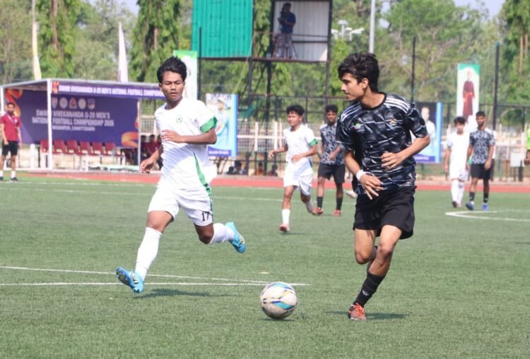 Meghalaya through to QFs of U-20 Men’s National Football C’ship 2026