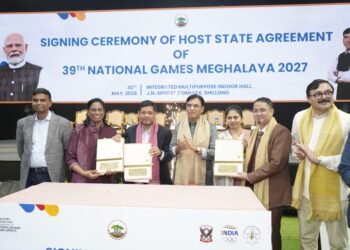 Meghalaya secures hosting rights for National Games 2027