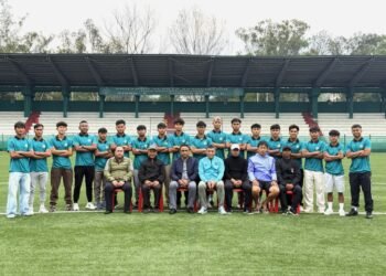 Meghalaya to play in Group A of U-20 Men’s National Football C’ship 2026