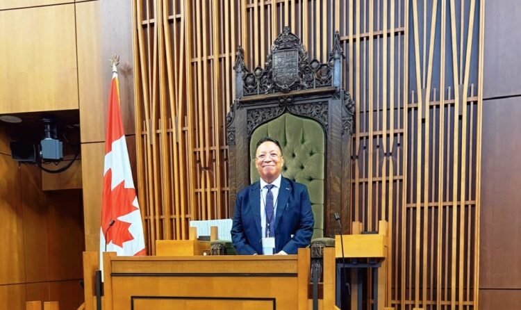 M’laya Assembly Speaker attending Parliamentary seminar in Canada