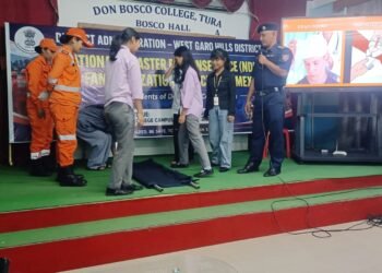 NDRF, DDMA conduct exercise across schools and colleges in West Garo Hills