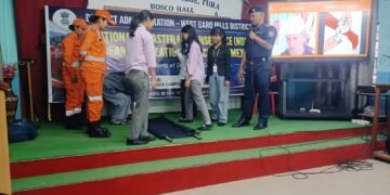 NDRF, DDMA conduct exercise across schools and colleges in West Garo Hills