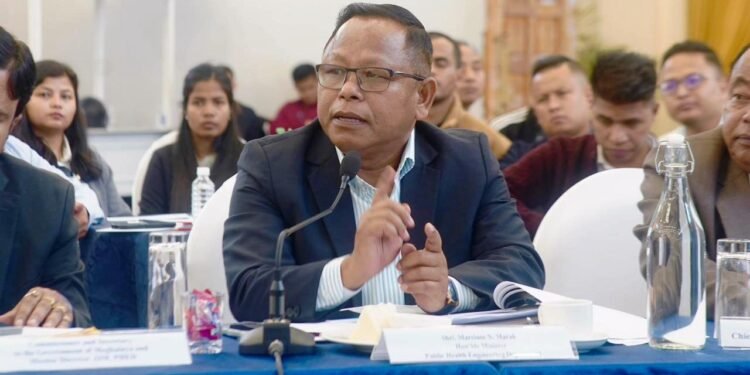 PHE minister reviews water supply schemes in Meghalaya
