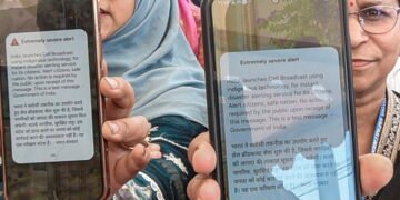 Mobile phones go abuzz across country with launch of cell broadcast alert system