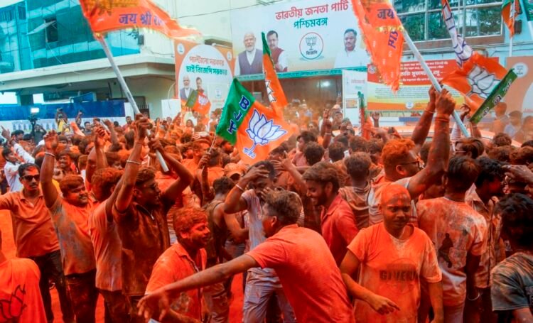 Saffron wave in Bengal, Assam; Vijay’s TVK holds trump card in TN, solitary win for Congress in Kerala