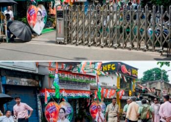 Barricades outside Mamata’s house partially removed, security withdrawn from Abhishek’s office