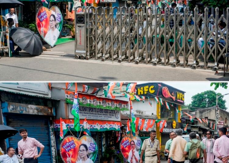 Barricades outside Mamata’s house partially removed, security withdrawn from Abhishek’s office