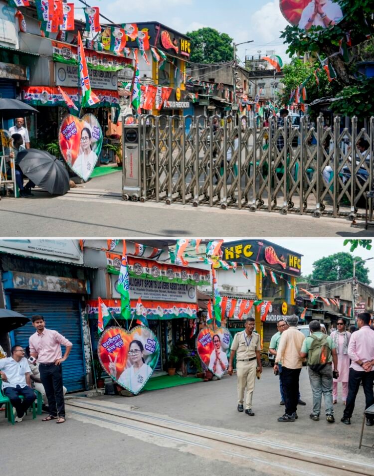 Barricades outside Mamata’s house partially removed, security withdrawn from Abhishek’s office