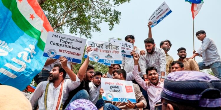 NEET-UG 2026 cancelled after paper leak allegations, CBI lodges FIR; students livid, Oppn slams govt