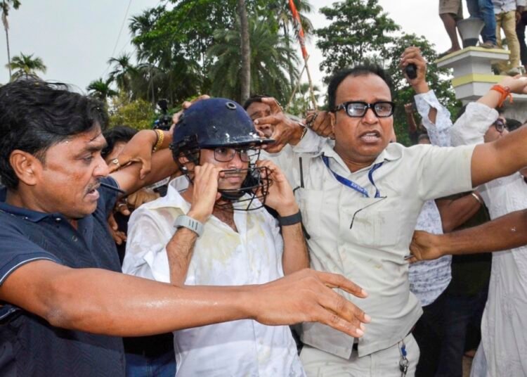 TMC MP attacked with stones, eggs during visit to post-poll violence victims’ families