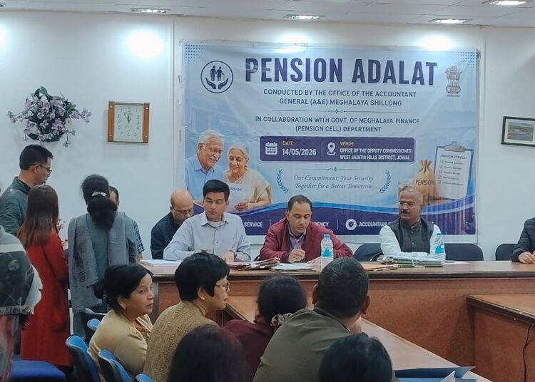 Pension Adalat held in Jowai