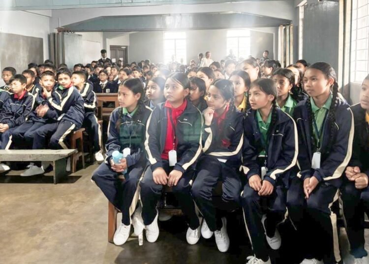 Police hold session on cybercrimes, child marriage with students